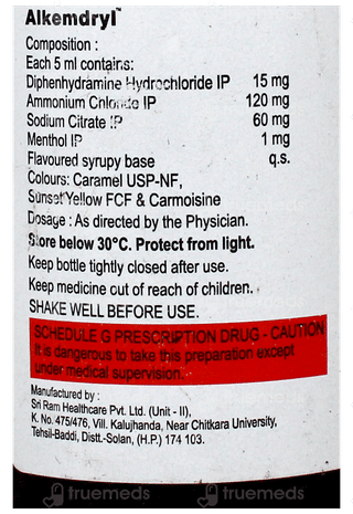 Alkemdryl Expectorant 100Ml